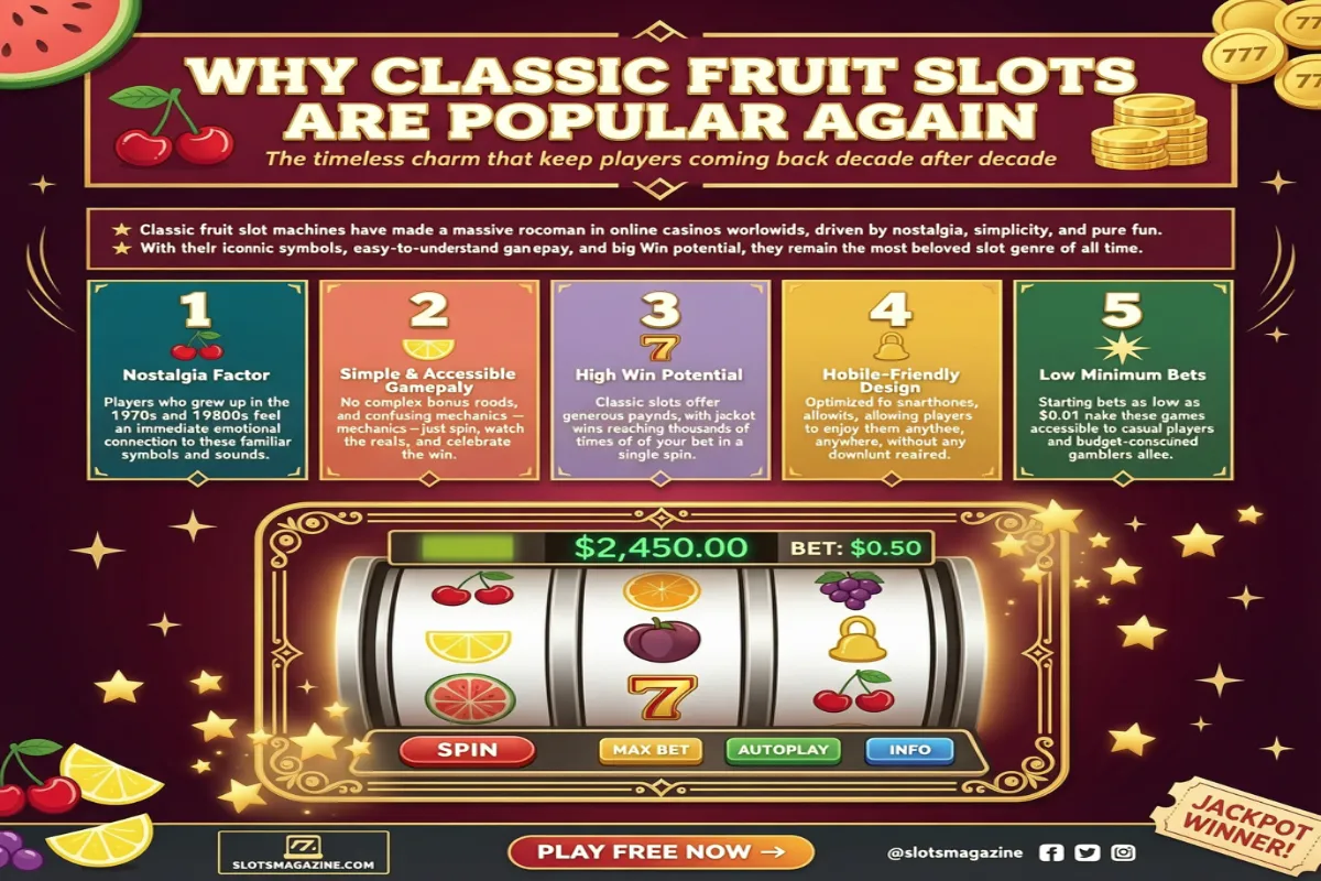Warum klassische Fruit-Slots wieder beliebt sind